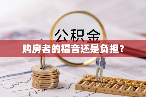 杉林购房者的福音还是负担？