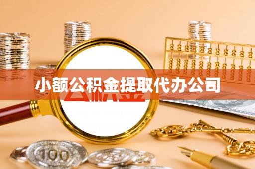 杉林小额公积金提取代办公司