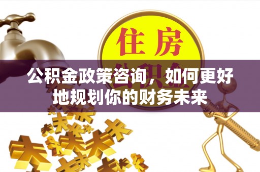 杉林公积金政策咨询，如何更好地规划你的财务未来