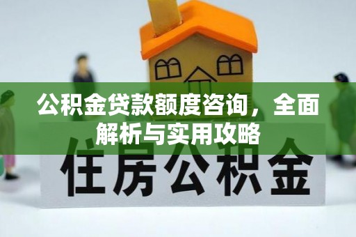 杉林公积金贷款额度咨询，全面解析与实用攻略