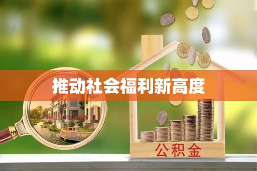 杉林推动社会福利新高度