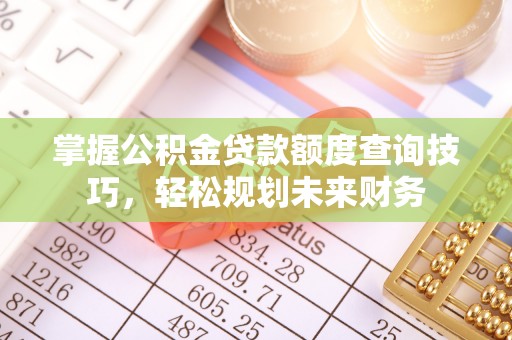 杉林掌握公积金贷款额度查询技巧，轻松规划未来财务