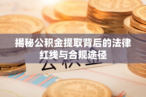杉林揭秘公积金提取背后的法律红线与合规途径