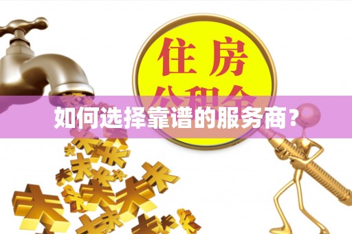 杉林如何选择靠谱的服务商？