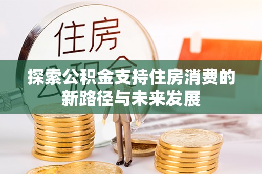 杉林探索公积金支持住房消费的新路径与未来发展