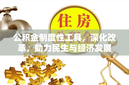杉林公积金制度性工具，深化改革，助力民生与经济发展