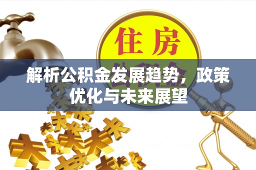 杉林解析公积金发展趋势，政策优化与未来展望