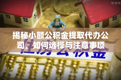 杉林揭秘小额公积金提取代办公司，如何选择与注意事项