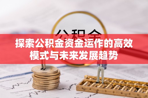 杉林探索公积金资金运作的高效模式与未来发展趋势