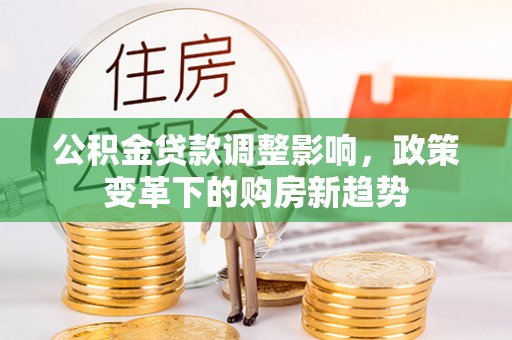 杉林公积金贷款调整影响，政策变革下的购房新趋势