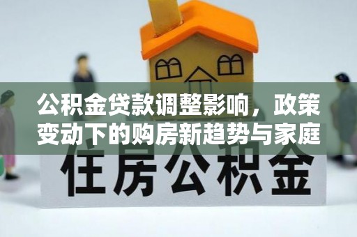杉林公积金贷款调整影响，政策变动下的购房新趋势与家庭财务规划