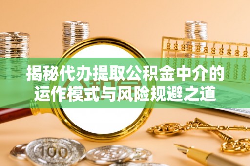 杉林揭秘代办提取公积金中介的运作模式与风险规避之道