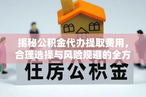 杉林揭秘公积金代办提取费用，合理选择与风险规避的全方位解析