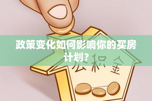 杉林政策变化如何影响你的买房计划？