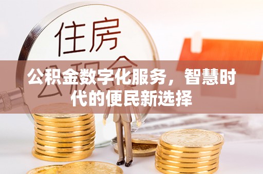 杉林公积金数字化服务，智慧时代的便民新选择
